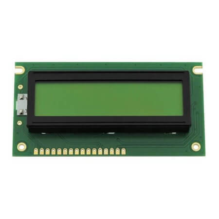 GDM1602B7-FL-YBS-R LCD CHARACTER 16X2 STN YELLOW GREEN 5V - 1