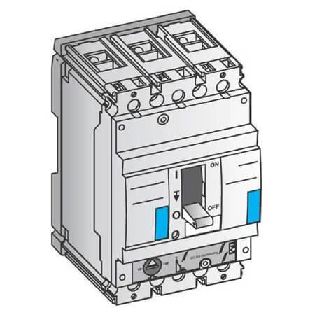 GE-430096 KOMPAKT ŞALTER 12,5A 50KA 3P (MANYETİK AYARLI) - 1