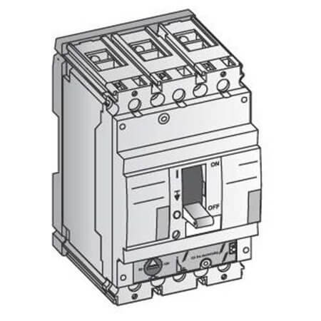 GE-433914 KOMPAKT ŞALTER25A 18KA 3P (TERMİK-MANYETİK AYARL - 1