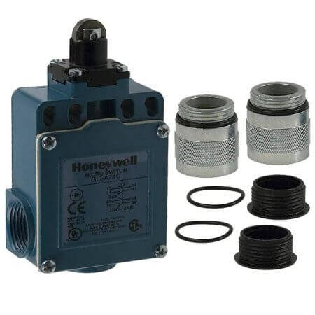 GLEA24C SWITCH LIMIT 6A/550mA 120V/125VAC/DC DPDT - 1
