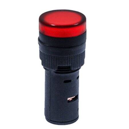 Green AC/DC24V 16mm AD16-16C LED Power Pilot Signal Light Lamp - 2