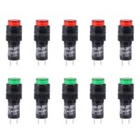 Green AC220V NXD-211 Small LED Signal Indicator Light - 1