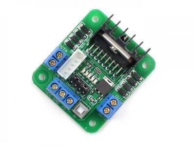 Green L298N Dual H Bridge DC Stepper Motor Board - 2
