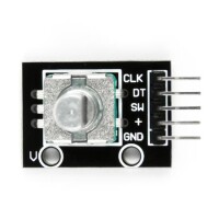 Green Rotary Encoder Module for Arduino With Demo Code - 1