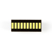 Green Yellow 10 Segment Led Display - 4
