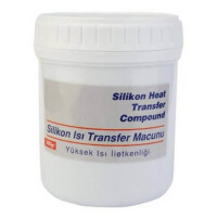 GRİ TERMAL MACUN 500GR ISI TRANSFER SİLİKONU 500GR GRİ - 1
