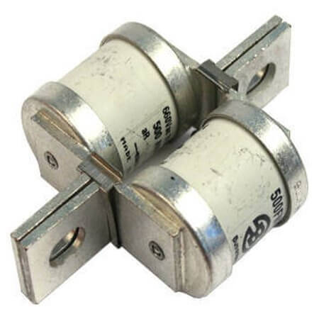 GSGB400 FUSE 400A 660V DUAL CYLIN. BASE TO BASE GE POWER - 1