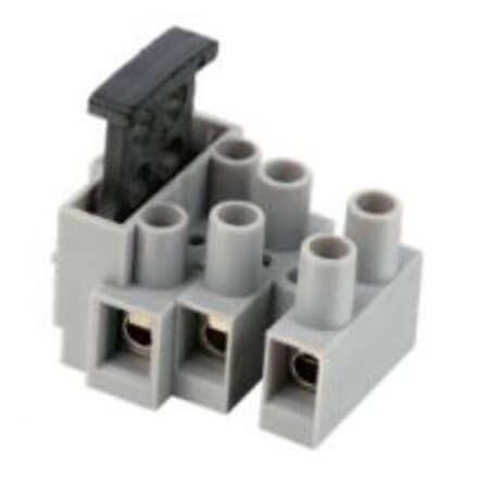 GT1450HB-801-03P-11-12 TERM.BLK.3PIN FEED THROUGH WITH FUSE CASES - 1