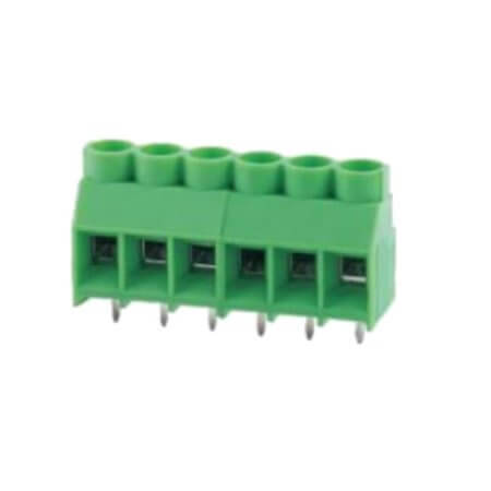 GT636-7.62-02P-14-00AH TERM.BLK.7.62MM 2P PCB TYPE GREEN - 1
