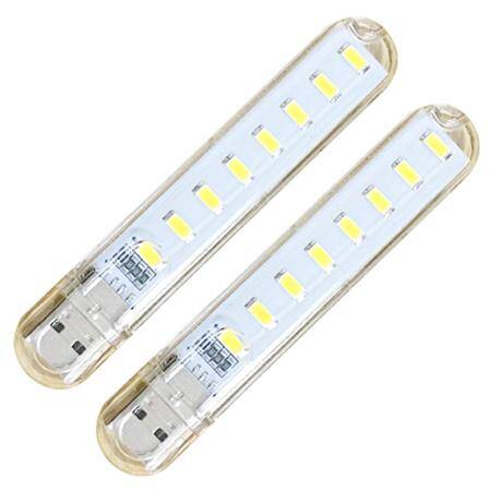 Gün Işığı Mini U Şeklinde Gece Lambası 8 Led 5V - 1
