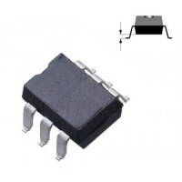 H11AA1-X007T TRANSISTOR OPTOISOLATOR 5.3KV W/BASE 6SMD - 1