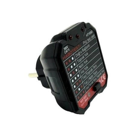 HABOTEST HT 105D HABOTEST HT 105D PRİZ TEST ALETİ - 1