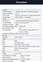 Hantek 2D42 40Mhz 3in1 2CH Osiloskop + Dalga Jeneratörü + Multimetre EU Fişli Pilli - 2