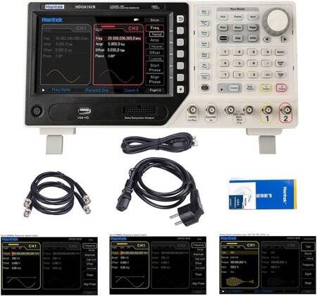 Hantek DPO6202B 200MHz 2CH 6'sı 1 Arada Dalga Jeneratörü EU Fişli - 1