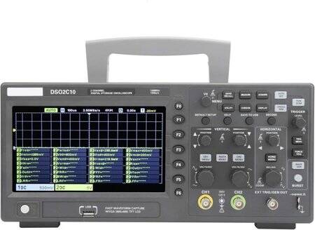 Hantek DSO2C10 100Mhz 2CH Digital Storage Oscilloscope CN Plug - 1