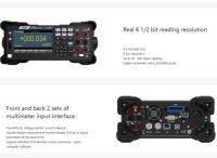 HANTEK HDM3065B 6 1/2 Dijital Masaüstü Multimetre Tek Arka Panel EU Fiş Arayüzü USB 232 485 LAN - 4