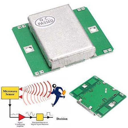 HB100 Microwave Doppler Radar Wireless Module Motion Sensor - 2