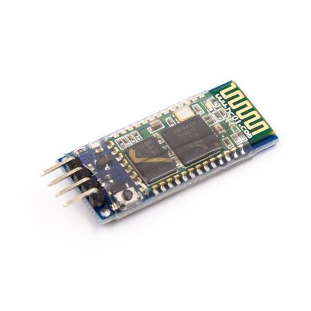 HC-05 4 Pin Bluetooth Module(Master+Slave) With Button - 1