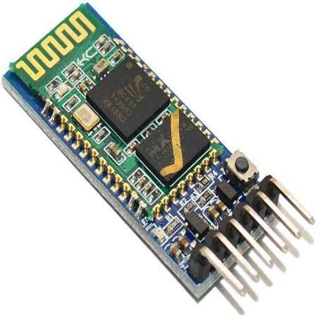HC-05 6 Pin Bluetooth Module (Master + Slave) With Button China Chip - 2