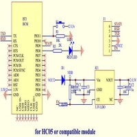 HC-05 6 Pin Bluetooth Module (Master + Slave) With Button China Chip - 3
