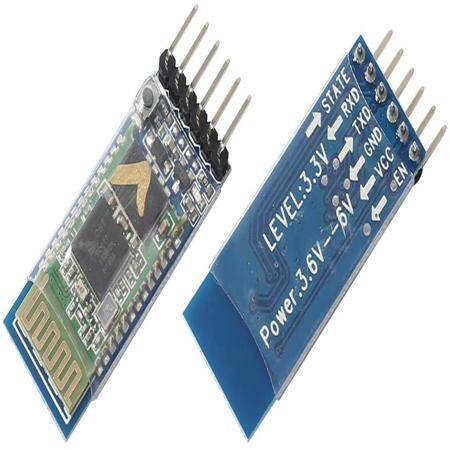 HC-05 6 Pin Bluetooth Module With Button - 5