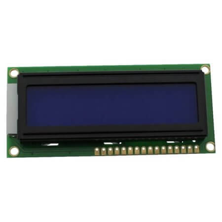 HC160204C-BT62L-VMK LCD CHARACTER 16X2 STN NEGATIVE BLUE - 1