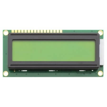 HC160204C-YF62L-VMF LCD CHARACTER 16X2 STN POSITIVE 3.3V - 1