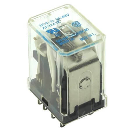 HC4-H-DC48V RELAY INDUSTRIAL 5A 48VDC 4P NAIS - 1