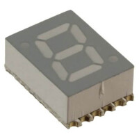 HDSM-283C LED DISPLAY 7 SEGMENT 1DIGIT 7MM (-) RED - 1