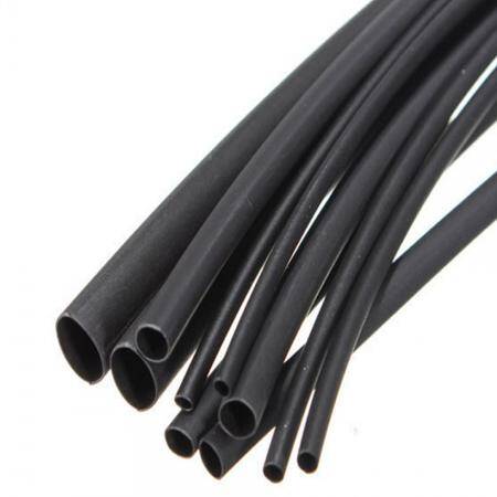 Heat Shrink Tubing 5mm Black 1Meter - 1