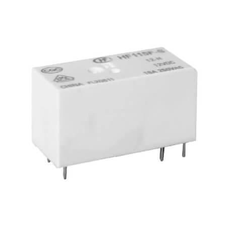 HF115F-S/12-HF(335) RELAY POWER 16A 12VDC SPST-NO (1 Form A) - 1