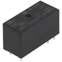 HF115FK/12-H3T RELAY POWER 16A 12V 1FormA - 1