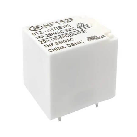HF152F/012-1HT(335) RELAY POWER 20A 12VDC 1FORMA - 1