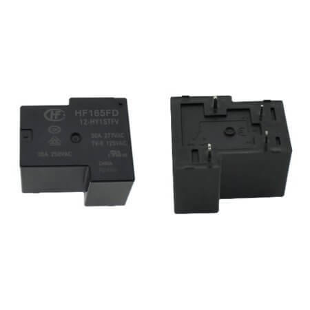 HF165FD/12-HY1STFV RELAY POWER 30A 12VDC SPST-NO THT - 1