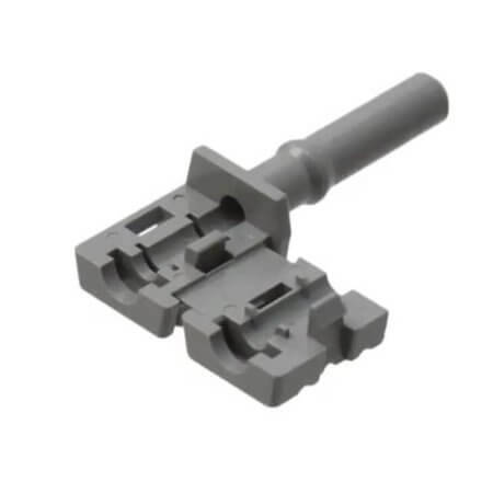 HFBR-4535Z CONNECTOR FIBER OPTIC PLUG SMPLX 1000UM GRAY - 1