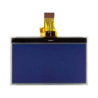 HG1286404G-BTC0L-VK LCD GRAPHIC 128X64 STN NEGATIVE BLUE 3V - 1