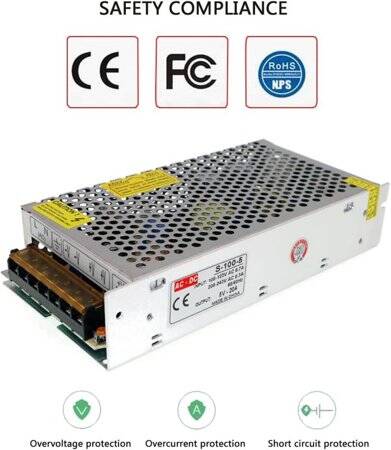 High Quality Power Supply 100W 5V 20A S-100-5 - 2