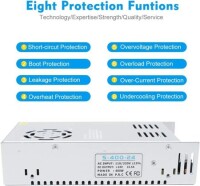 High Quality Power Supply 400W 24V 16.5A With Fan - 2