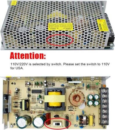 High Quality Power Supply 400W 24V 16.5A With Fan - 3