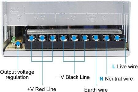 High Quality Power Supply 400W 24V 16.5A With Fan - 5