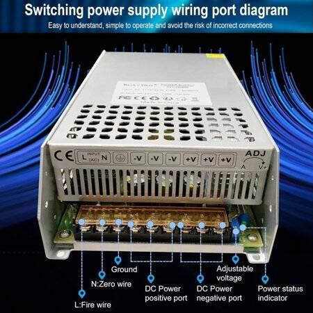 High Quality Power Supply 800W 24V 33.3A With Fan - 5