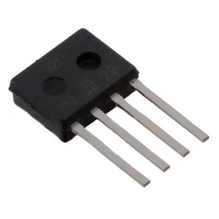 HIH8120-021-001 SENSOR HUMI/TEMP 3.3V I2C 2% 4SIP - 1