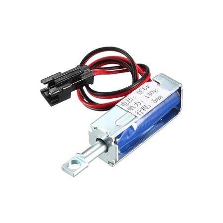 HIO-0420L-06K40 FrameType Electromagnet Lock DC6V 0-15A 0-9W Size:12x11x20-5mm 3mm/10G 0mm/90G - 1