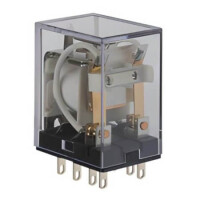 HJ2-AC240V RELAY 7A 240VAC 2PNC NAIS - 1