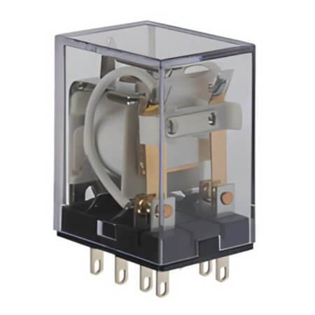HJ2-AC240V RELAY 7A 240VAC 2PNC NAIS - 1