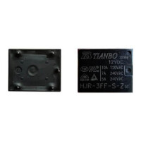 HJR-3FF-S-Z-3T/12VDC RELAY POWER 10A 12VDC AgSnO PCB TYPE - 1
