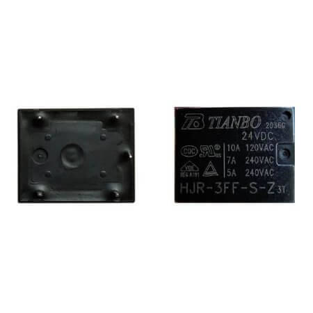 HJR-3FF-S-Z-3T/24VDC RELAY POWER 10A 24VDC AgSnO PCB TYPE - 1