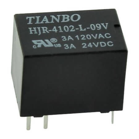 HJR-4102-L-9VDC-S-Z RELAY 3A 9VDC 1FormC - 1