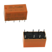 HJR1-2C-L-03VDC-S-ZY RELAY 2A 3VDC 2PNC TELECOM (DS2) TYPE TIANBO - 1