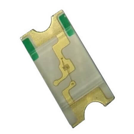 HL-PC-3216U51GC LED SMD 1206 GREEN 600mcd 120° WATER CLEAR - 1